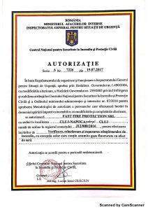 Autorizatie stingatoare